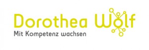 DOROTHEA WOLF MIT KOMPETENZ WACHSEN Logoentwicklung