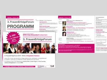 FRAUENERFOLGSFORUM | Programmheft
