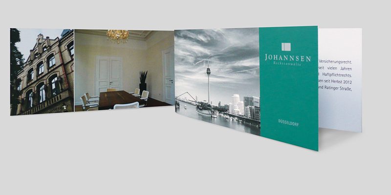 Imageflyer für Rechtsanwälte Johannsen