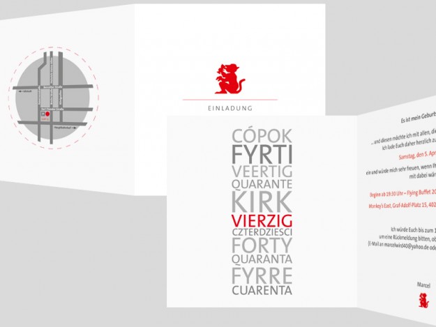 PRIVATPERSON | Einladungskarte