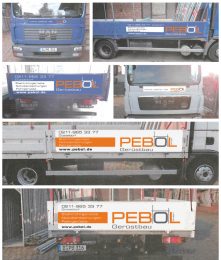 PEBOL | LKW-Beschriftung