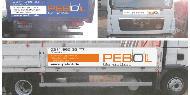 PEBOL | LKW-Beschriftung