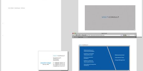 Vogt Consulting Geschäftsausstattung