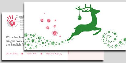 ERGOTHERAPIE CLAUDIA BELKA | Weihnachtskarte