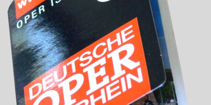 RHEINOPER Faltplan mini