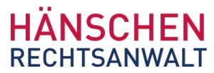 Logo der Kanzlei RECHTSANWALT HÄNSCHEN