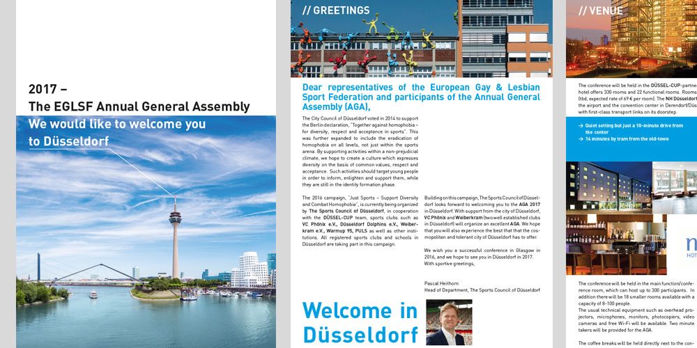 Bewerbungsmappe für die AGA Konferenz 2017