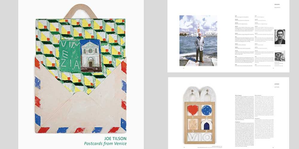 2-sprachiger Kunstkatalog JOE TILSON für DIE GALERIE in Frankfurt