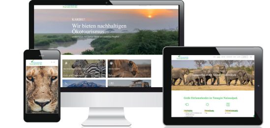 Homepage "tansania-safaritours.de"